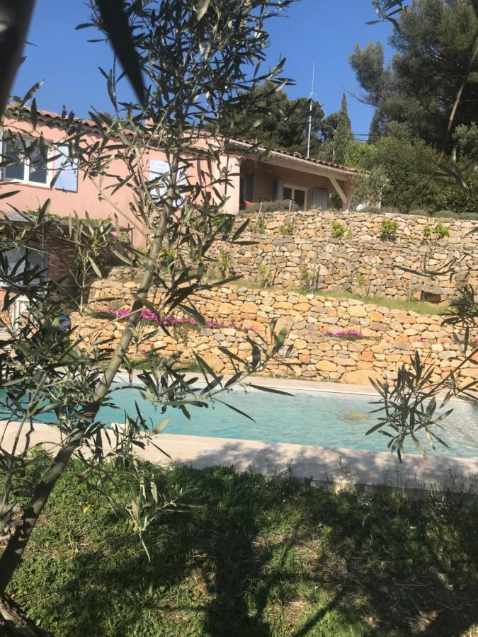 Hauteurs De Toulon : Charmant Studio Piscine Esterno foto